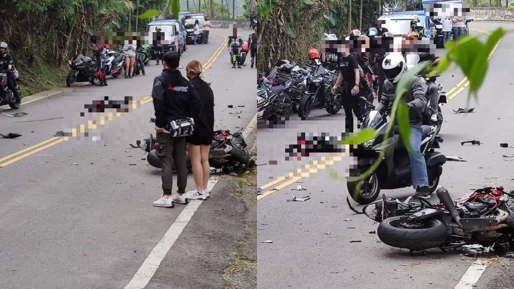 嘉義阿婆灣車禍。（圖／網友提供）