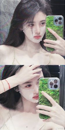 鞠婧禕不甩整容爭議,曬出素顏照。(圖/翻攝自微博)