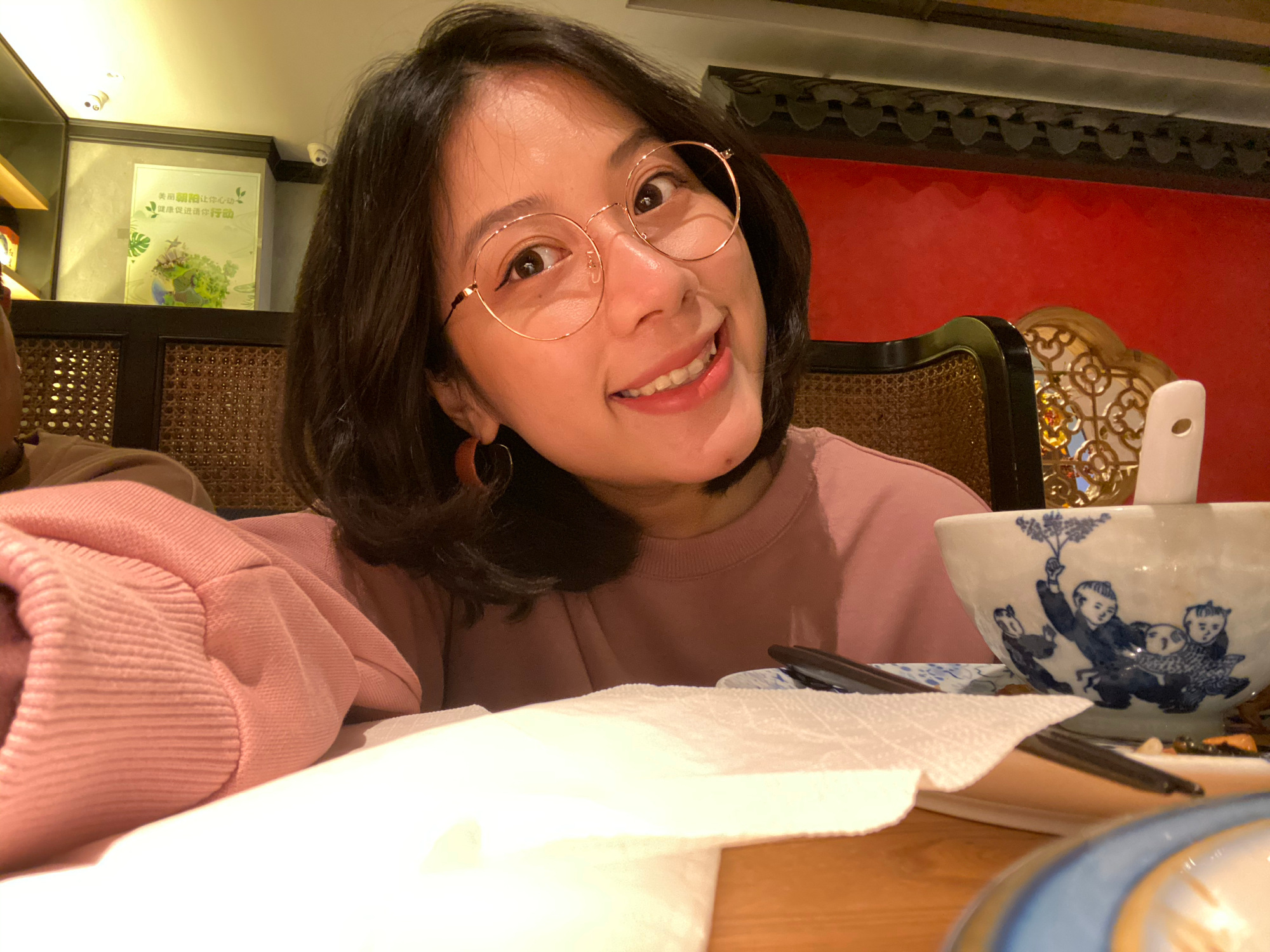 人在上海的大陸百萬網紅可子因封城「被瘦身」(攝自微博@除了我都是豬)