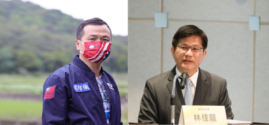 游盈隆指出,雖然羅智強和林佳龍出身背景與歷練不同,但他們卻有著不幸的共同點。(合成圖/翻攝自臉書)