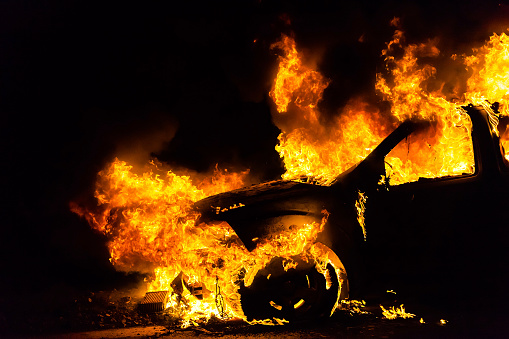 宜蘭蘭陽大橋發生火燒車事件。（圖／示意圖／pixabay）