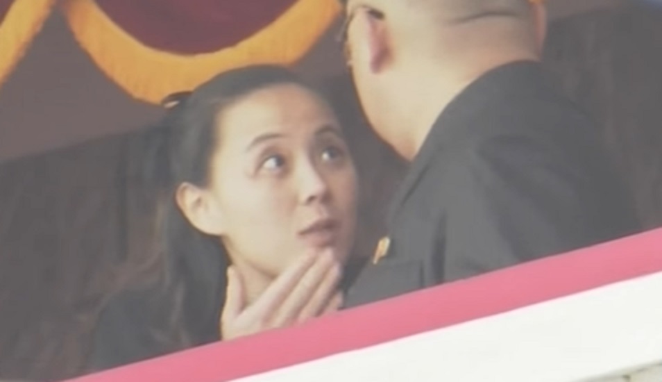 金與正揚言,如果南韓採取危險的軍事行動的話,北韓將會以首爾等主要城市做為目標,進行摧毀式的攻擊。 (圖/截自中天新聞畫面)