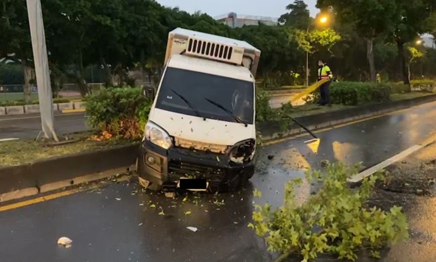 北市19日發生死亡車禍。(圖/翻攝畫面)