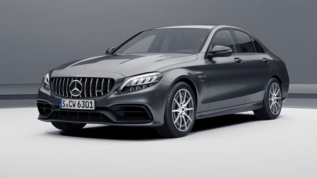 賓士AMG C63。（示意圖／翻攝自Benz官網）