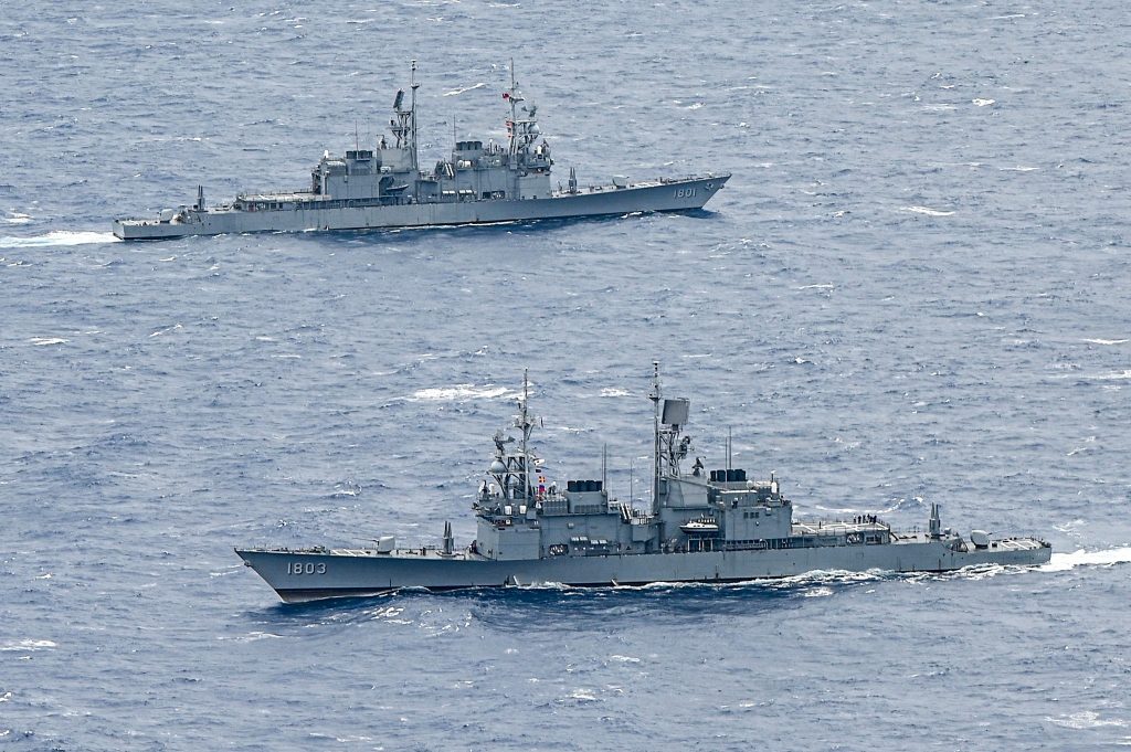 軍艦竟爆集體染疫！海軍最強基隆號驅逐艦傳300人隔離，4長全確診。（圖／翻攝自中華民國海軍）