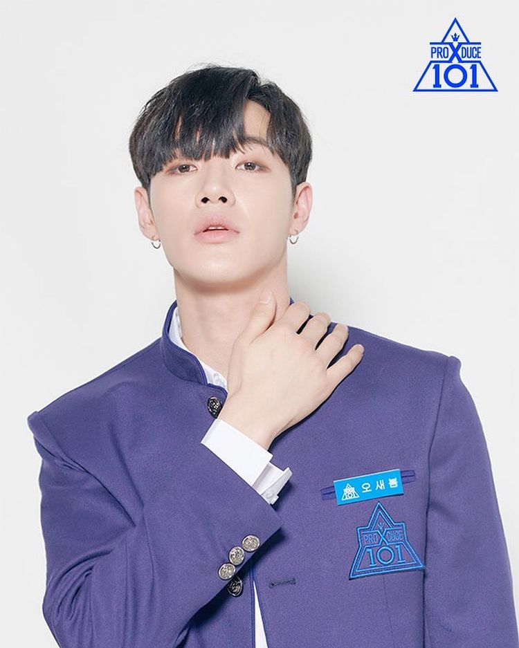 吳世奉因參與選秀節目《Produce X 101》走紅。（圖／翻攝自IG）