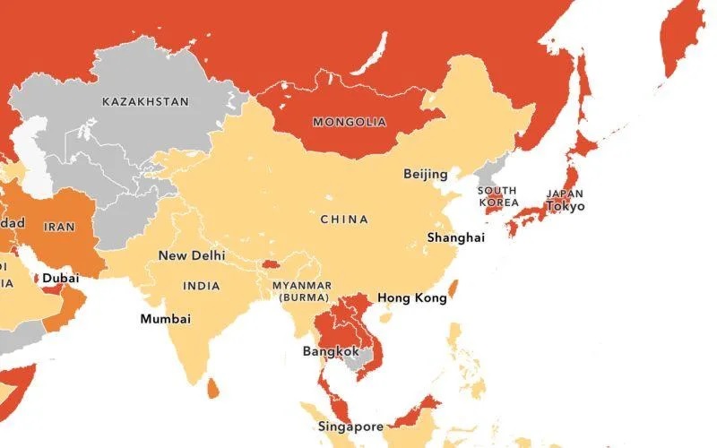 美國疾管署將台灣的旅遊風險調高至2級風險。（圖／翻攝自美國CDC網站）