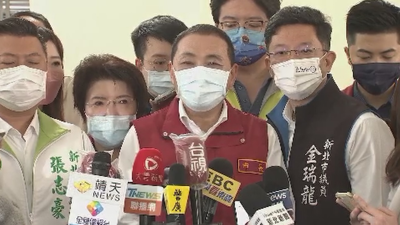 新北市長侯友宜(攝自中天新聞)