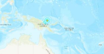 巴布亞紐幾內亞的洛倫高地震。（圖／翻攝自Twitter／@mercenarygeo）