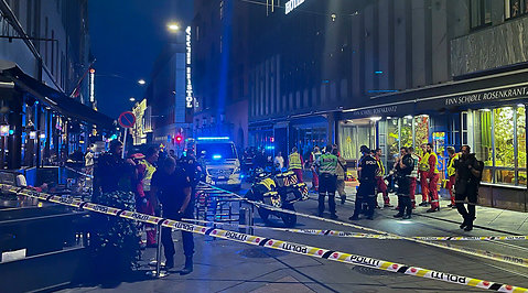 挪威首都奧斯陸一間夜店在清晨發生槍擊事件。（圖／翻攝自推特／@axadletm）