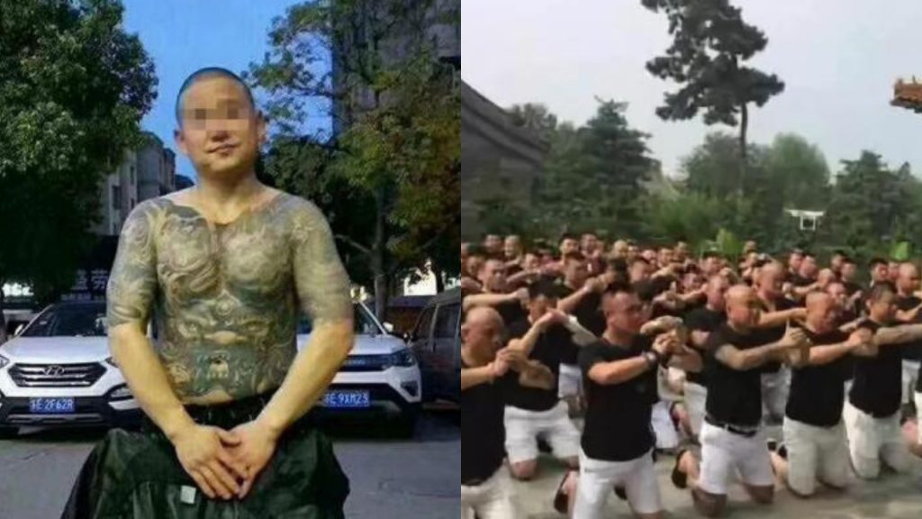 相傳崑山龍哥也是天安社一員。(合成圖/翻攝自美國僑報網、zj吃瓜群眾微博)