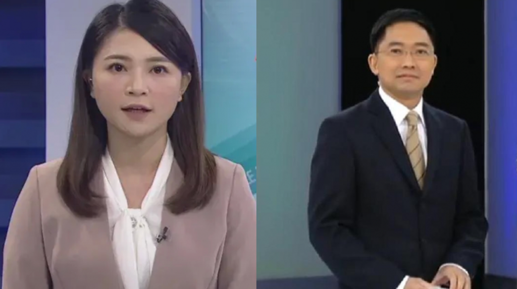 有線新聞副總經理許方輝傳出偷吃疑雲。（圖／合成圖／翻攝自微博）
