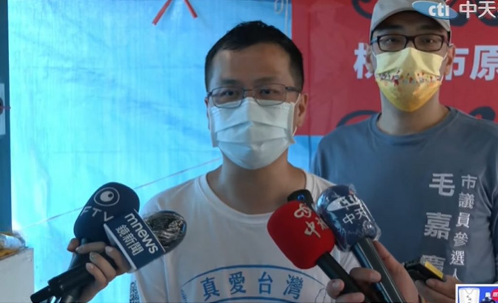 羅智強今(4)日出與立委高金素梅出席「桃園市原住民族傳統農耕活動」,談及桃園市長一事。(圖/中天新聞)