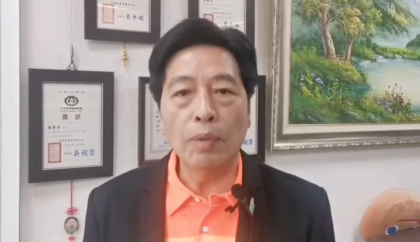 鄭寶清表示民進黨中常會將在22日提名林智堅參選桃園市長(攝自鄭寶清臉書)