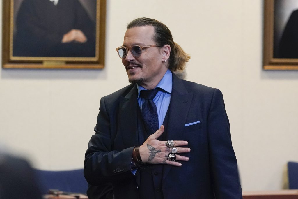  強尼戴普（Johnny Depp）。（圖／美聯社） 