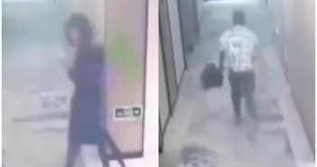 大陸一名女子，日前凌晨回到飯店搭電梯時，竟遭一名陌生男子尾隨並闖入房內。（圖／翻攝自微博）