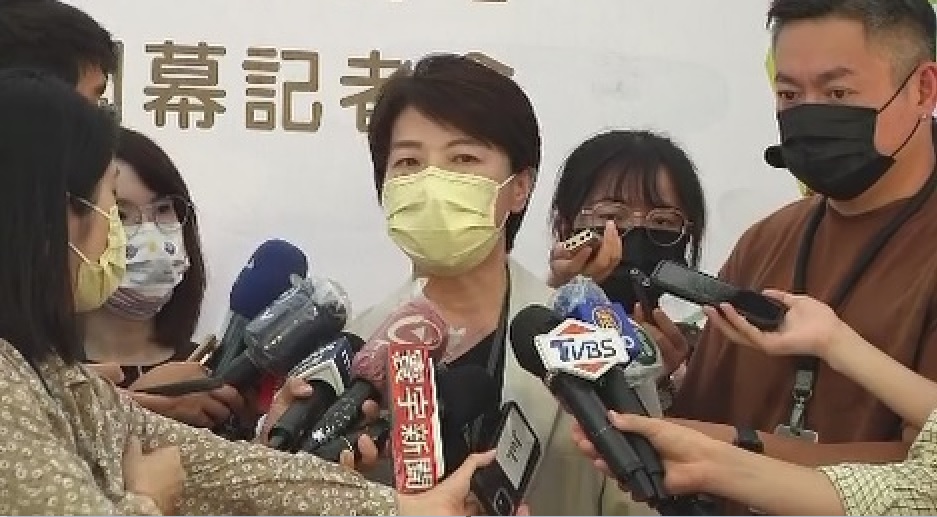 台北市副市長黃珊珊(攝自中天新聞)