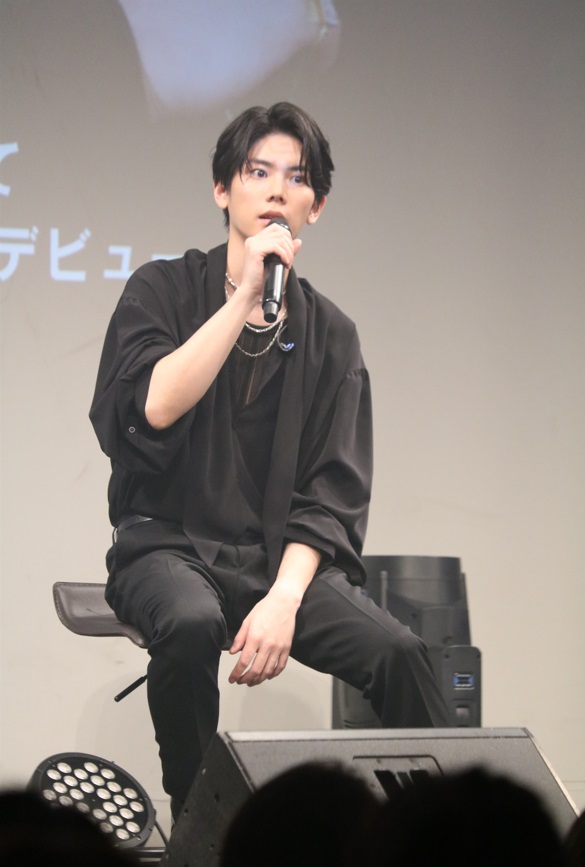 楊宇騰YU 真情流露的對話讓現場粉絲忍不住笑出聲。(圖/AMUSE、泓康天下提供)