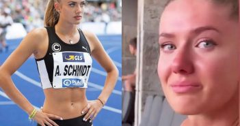 艾莉卡史密特聽到自己可以參加田徑歐錦賽，感動到哭。 （圖／翻攝自艾莉卡IG）