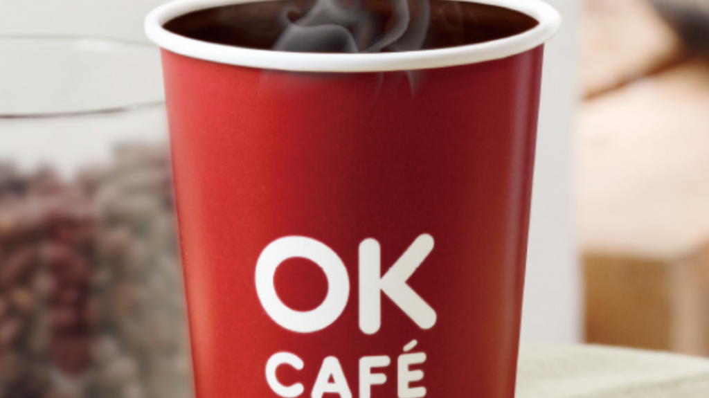 OK mart推出咖啡飲品優惠活動。(圖/翻攝自OK mart官網)