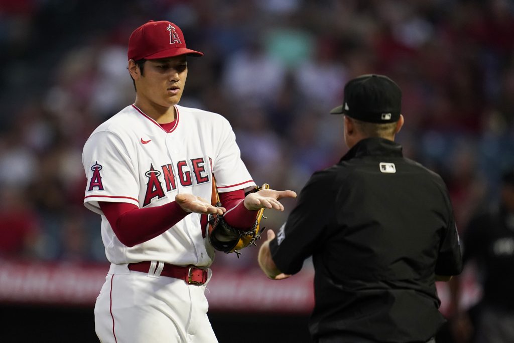 大谷翔平今天繳出6局優質先發好投。（圖／美聯社）