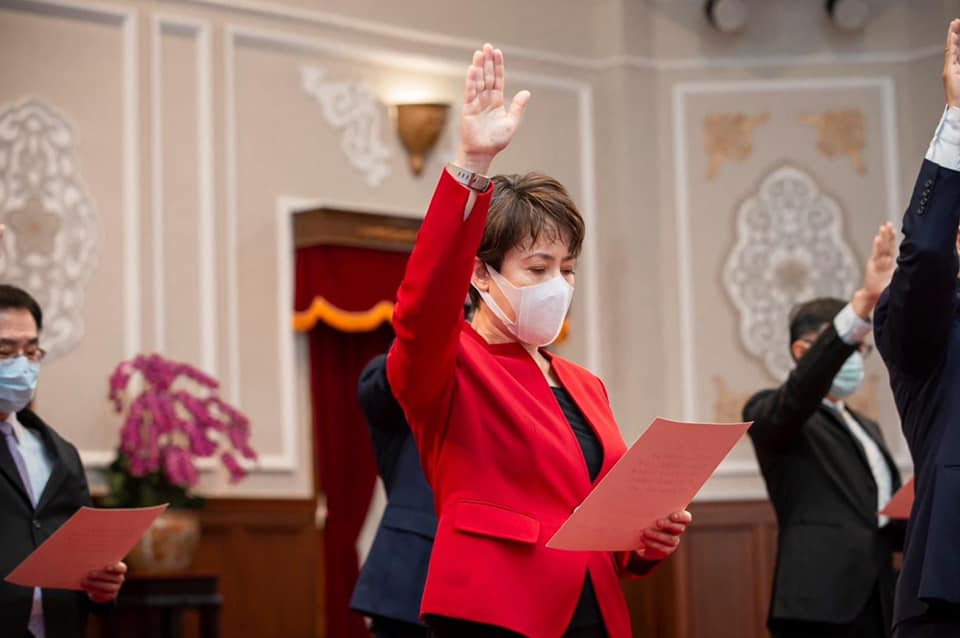 駐美代表蕭美琴(攝自蕭美琴臉書)
