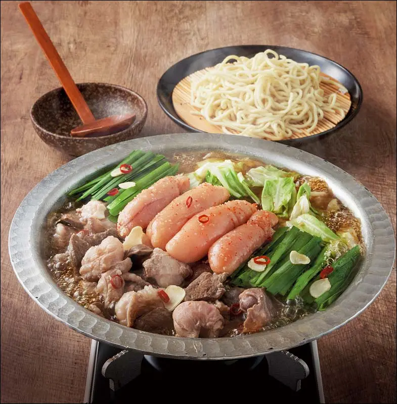 やまや無着色辛子明太子・もつ鍋セット