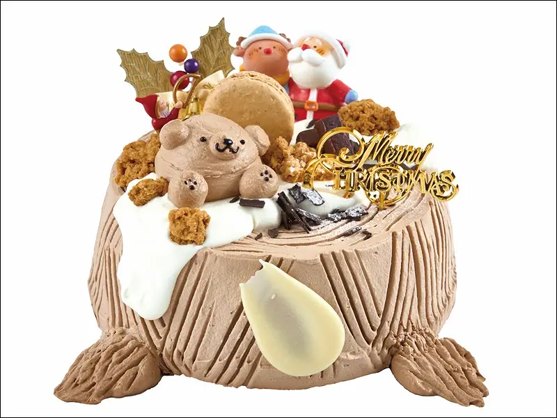 くまちゃんと雪遊び