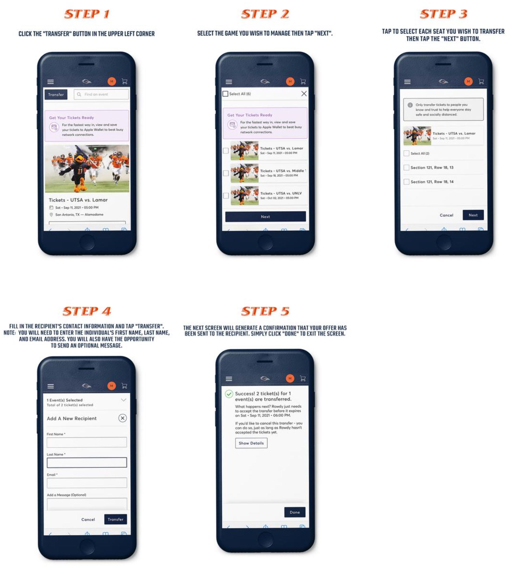 Mobile Ticketing Guide