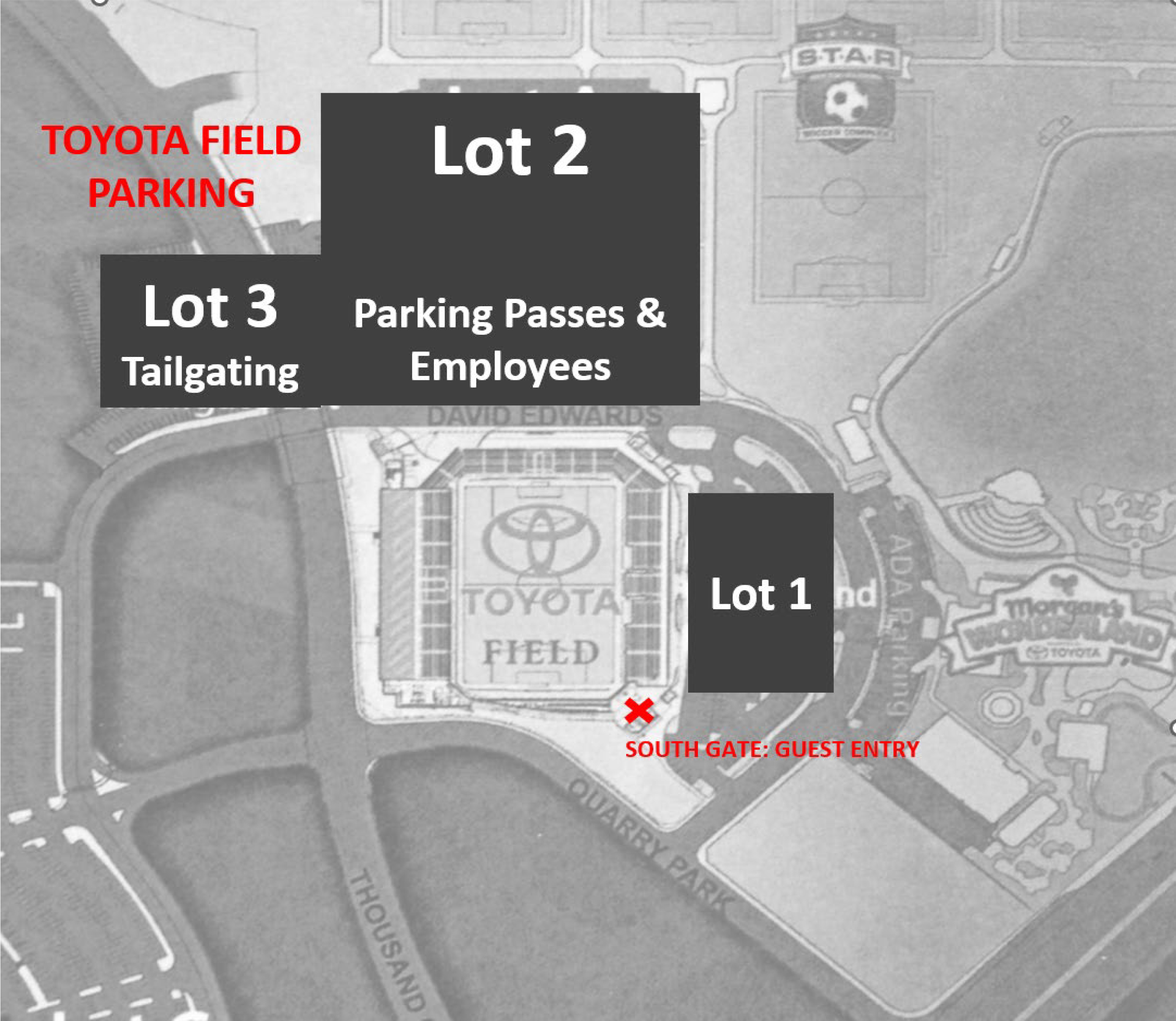 Toyota Field Parking