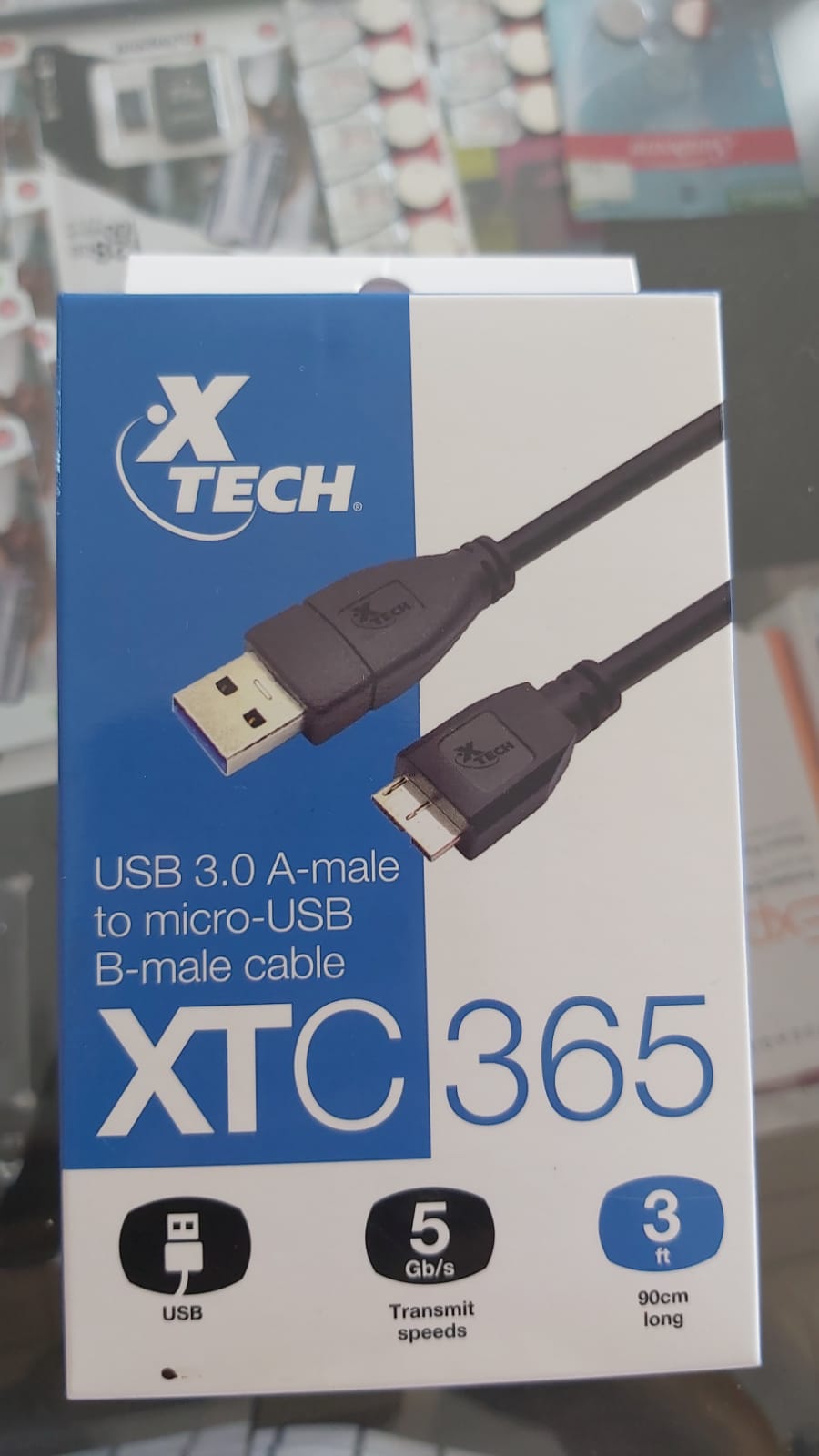 Cable Micro Usb de disco duro 
