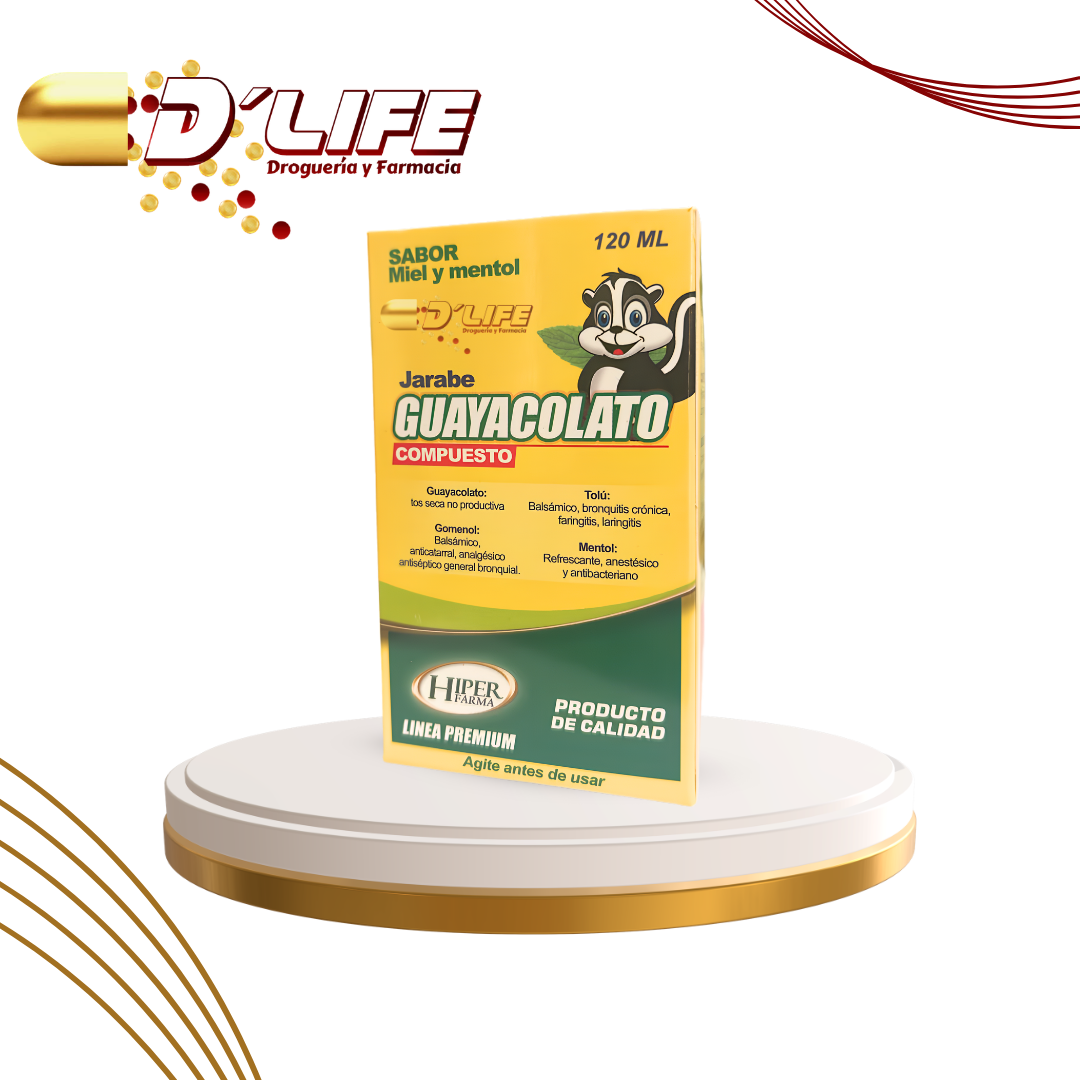 GUAYACOLATO COMPUESTO X 120 ML HIPERFARMA
