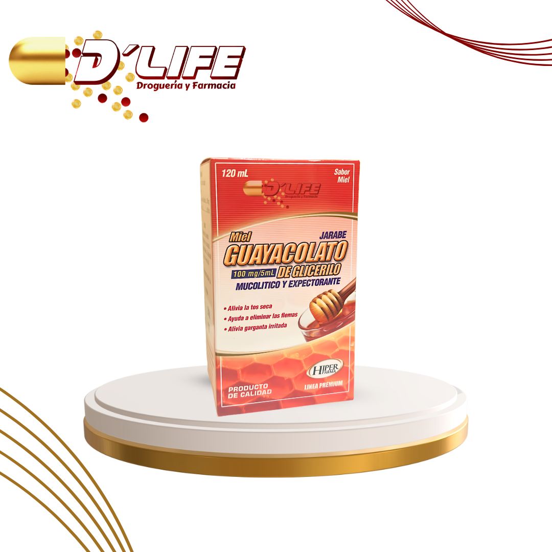 GUAYACOLATO MIEL X 120 ML HIPERFARMA