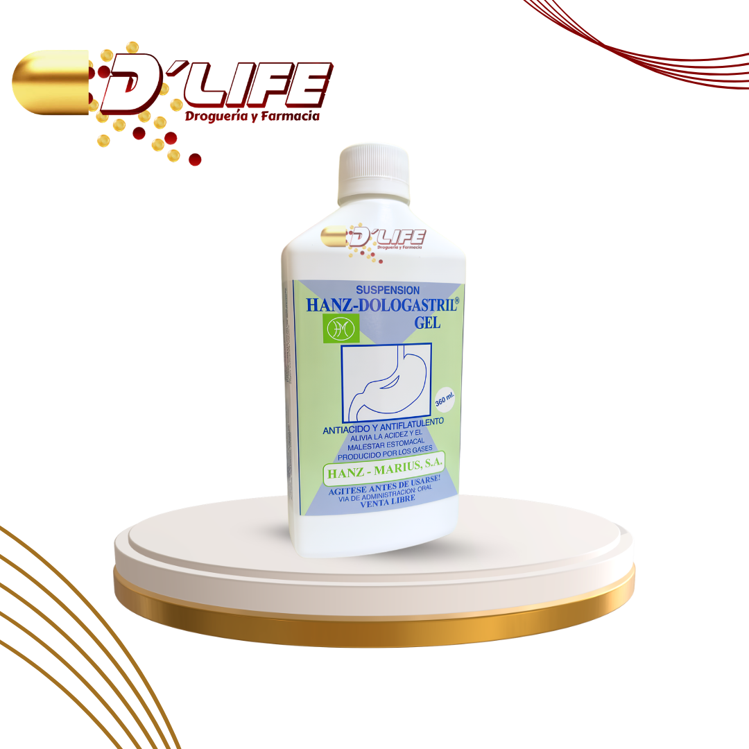 DOLOGASTRIL GEL SUSP. 360ML HANZ MARIUS