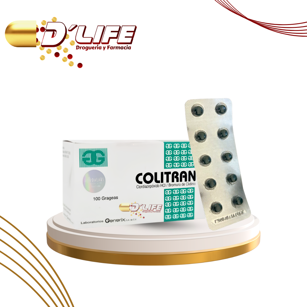 COLITRAN 5 / 2.5MG BLIS X 10 GRAGEAS