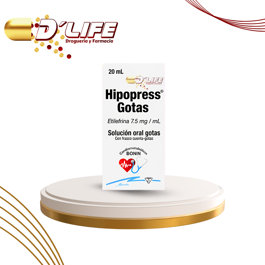 HIPOPRESS GOTAS X 20 ML