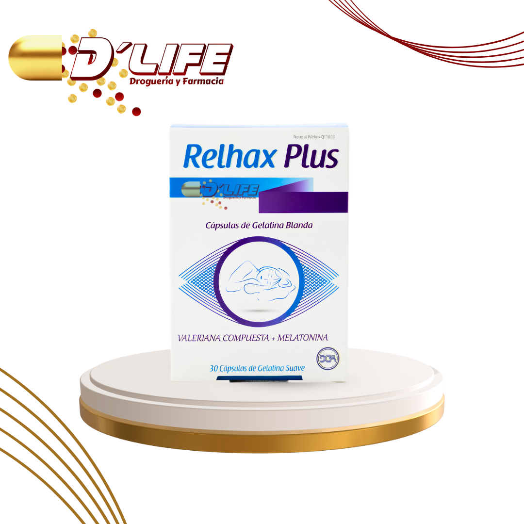 RELHAX PLUS X 30 CAPS. CONAMEP