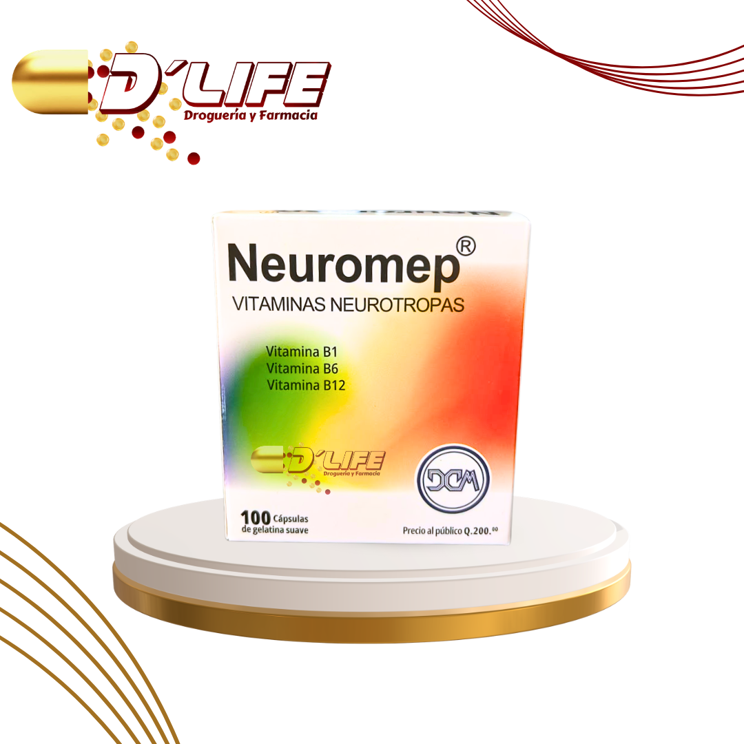 NEUROMEP X 100 CAPS. GEL