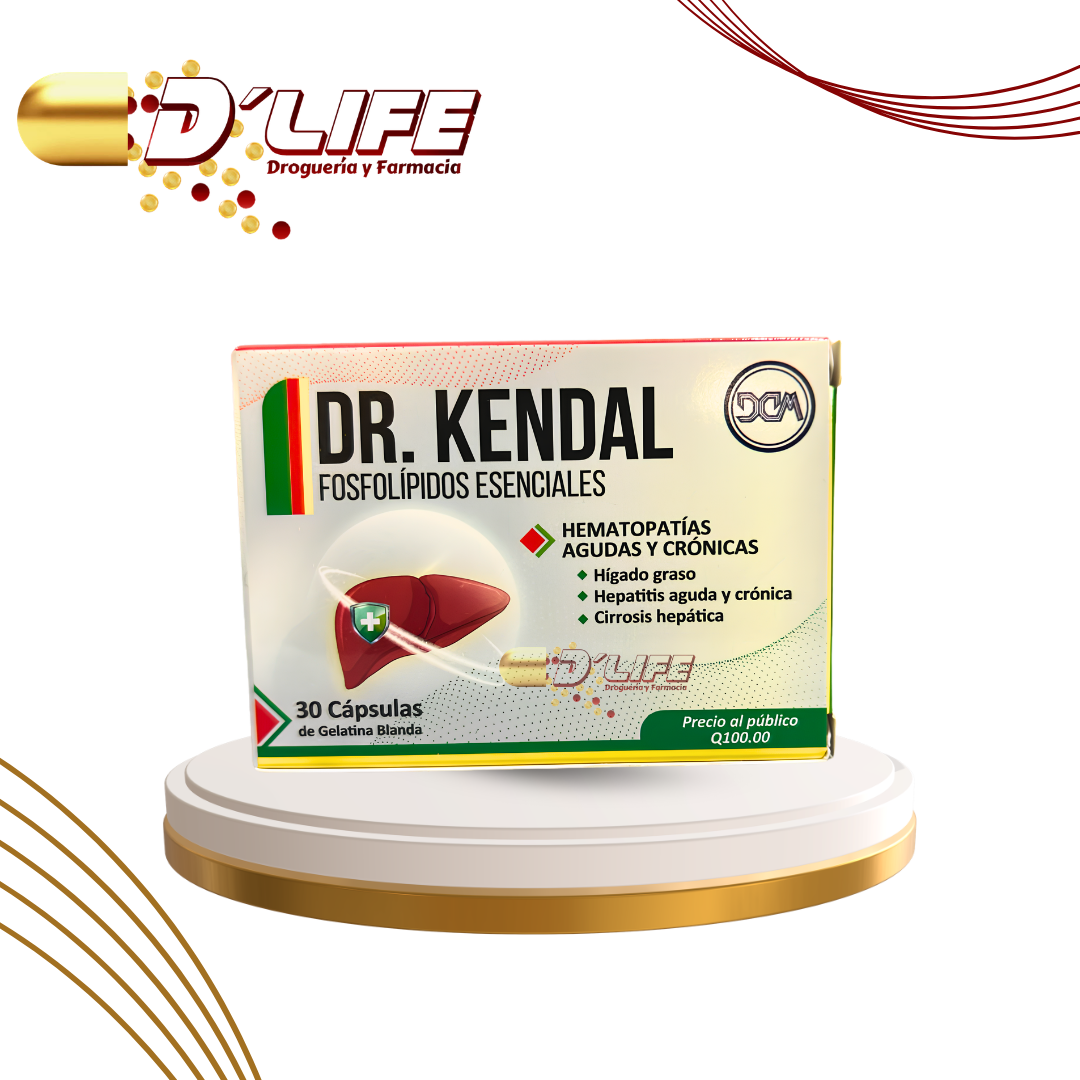 FOSFOLIPIDOS ESENCIALES X 30 CAPS GEL (DR. KENDAL)