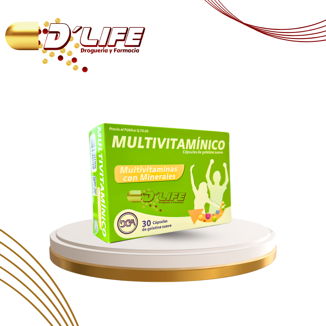 MULTIVITAMINICO X 30 CAPS GEL CONAMEP