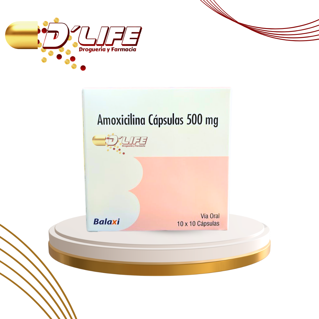 AMOXICILINA 500 MG X 100 CAPS BALAXI
