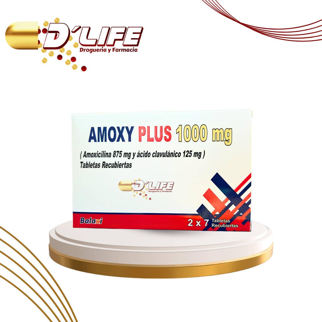 AMOXY PLUS 1000 MG X 14 TAB. BALAXI