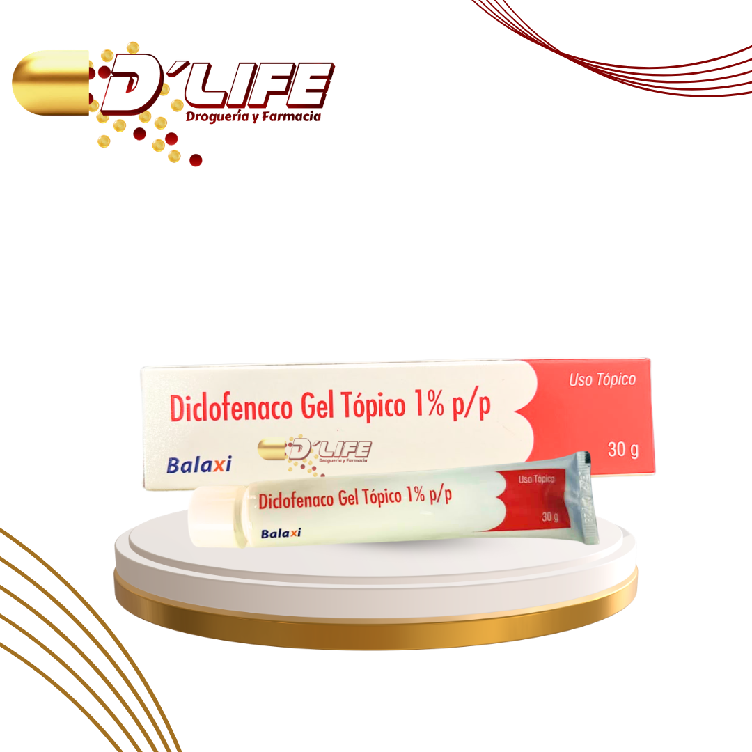 DICLOFENACO 1% 30G GEL TOPICO BALAXI