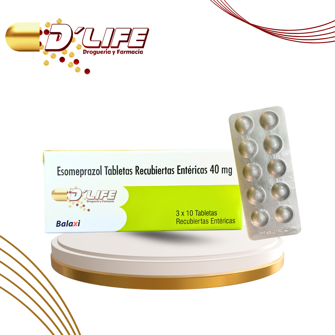 ESOMEPRAZOL 40MG X 30 TAB RECUBIERTAS BALAXI