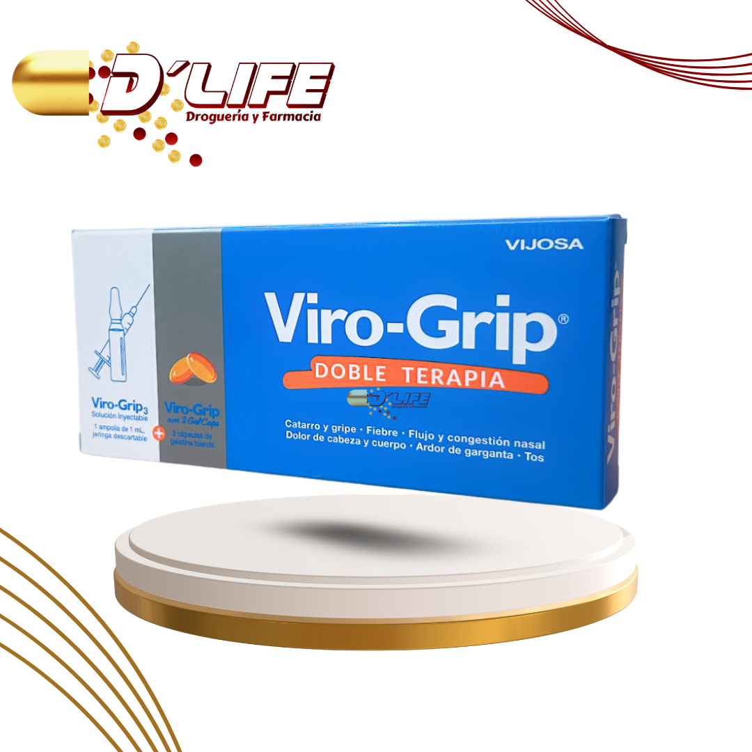 VIRO-GRIP D.T. AMPOLLA + 2 GEL CAPS