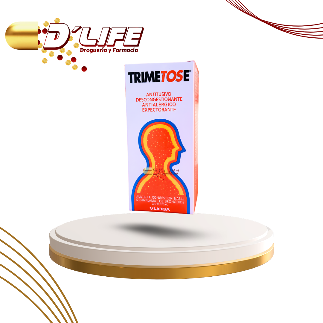 TRIMETOSE JARABE X 120 ML.