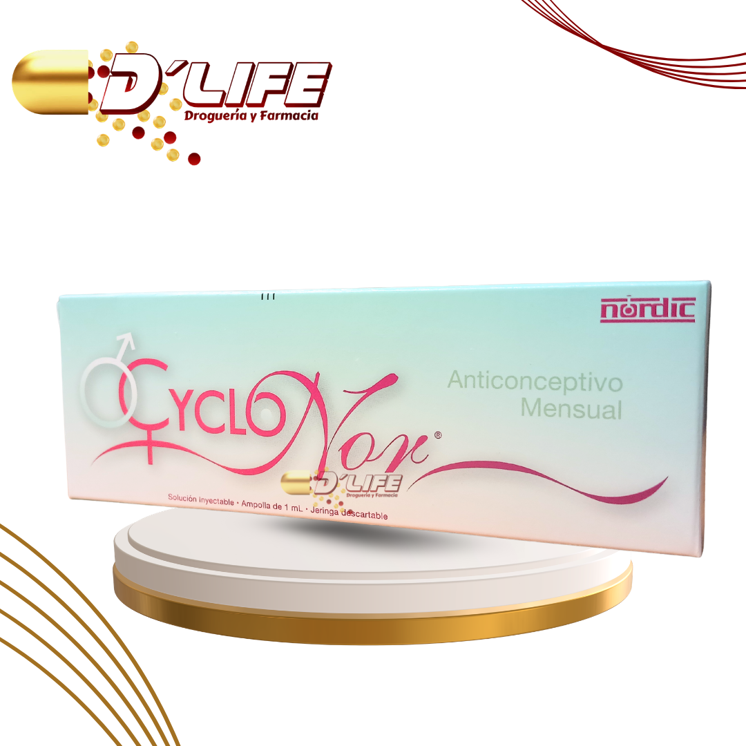 CYCLONOR ANTICONCEPTIVO X 1 AMP 1 ML.