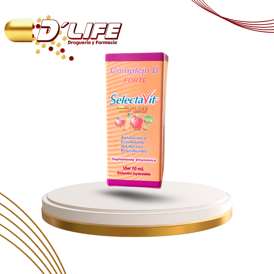 SELECTAVIT VIAL 10ML COMPLEJO B FORTE 