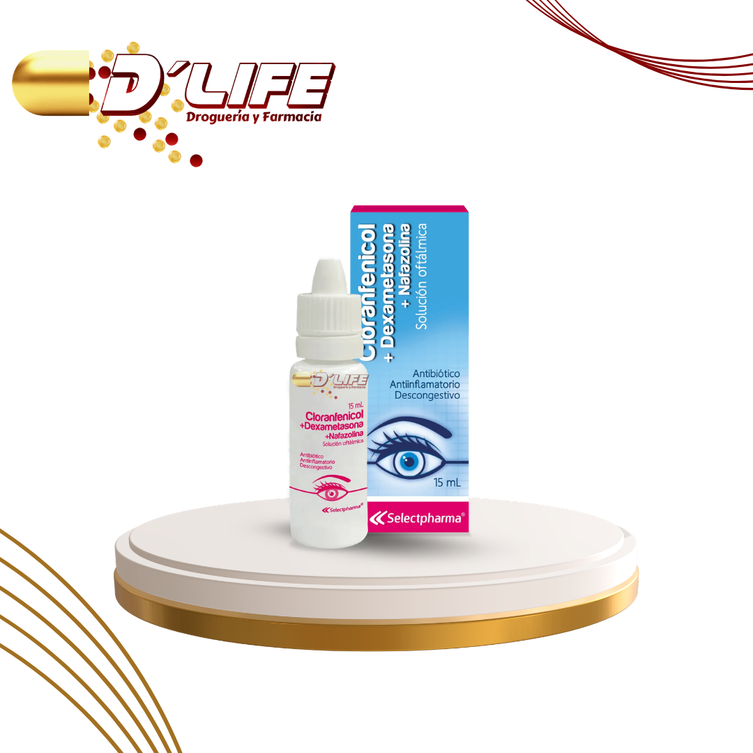 CLORANFENICOL+DEXA+NAFAZOLINA X 15ML SELECT