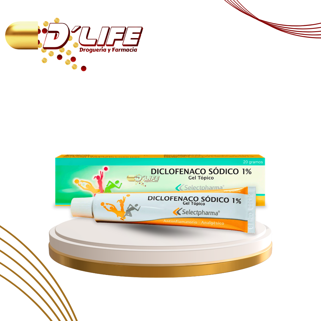 DICLOFENACO SOD. 1% GEL TOPICO T20 G SELECT